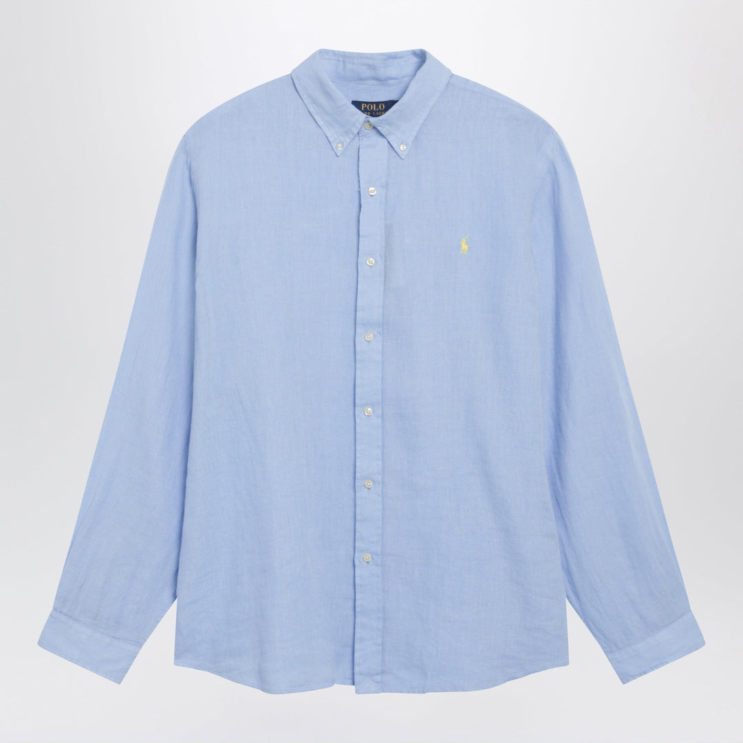 Shirts &amp; Tops Polo Ralph Lauren - Light Blue Linen Button-Down Shirt Brand