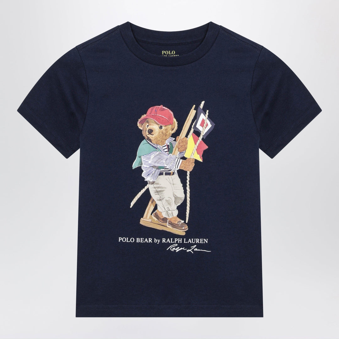 Shirts &amp; Tops 5 Polo Ralph Lauren - Navy blue Polo Bear cotton T-shirt Brand