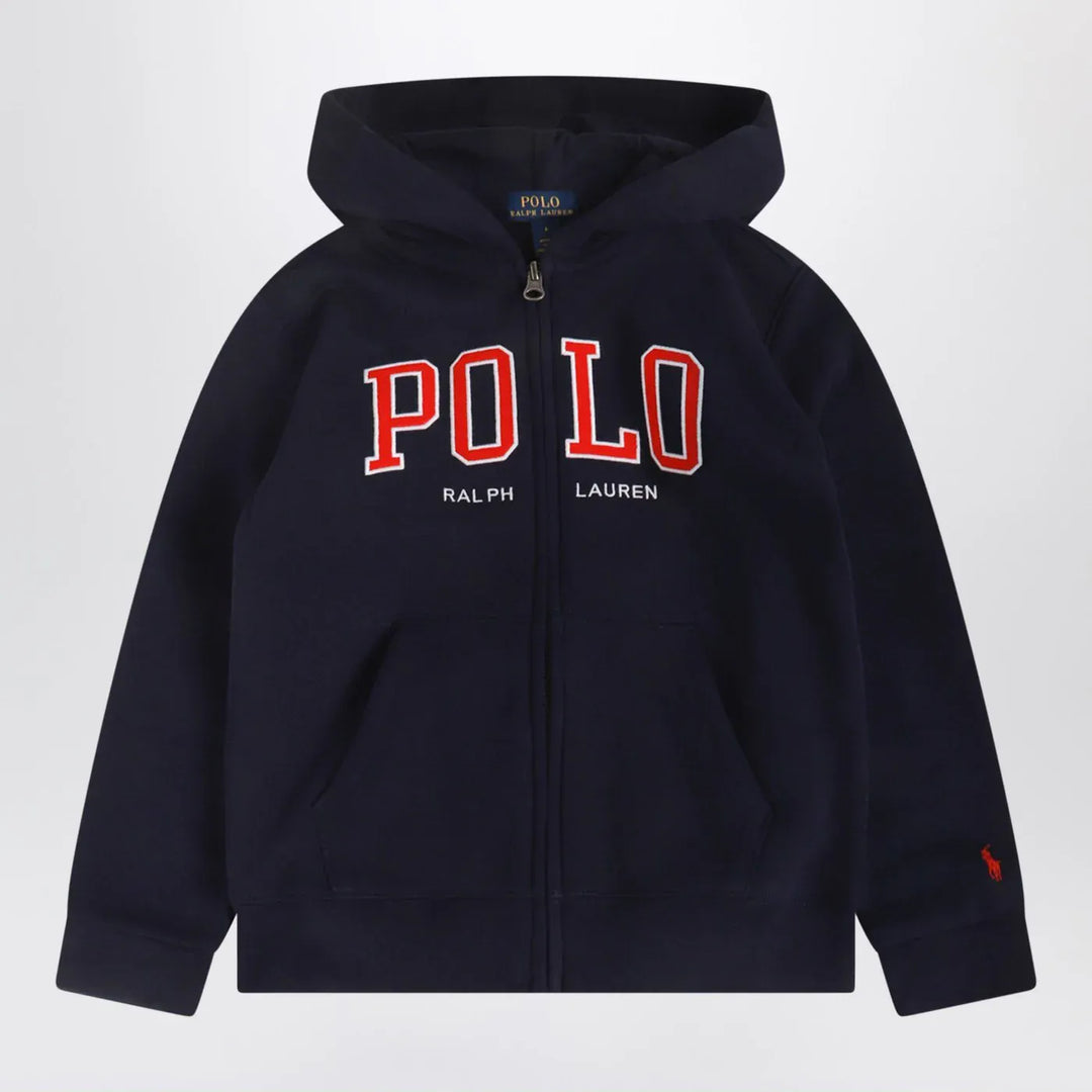 Polo Ralph Lauren - Navy blue zip hoodie with logo Brand Shirts &amp; Tops 2