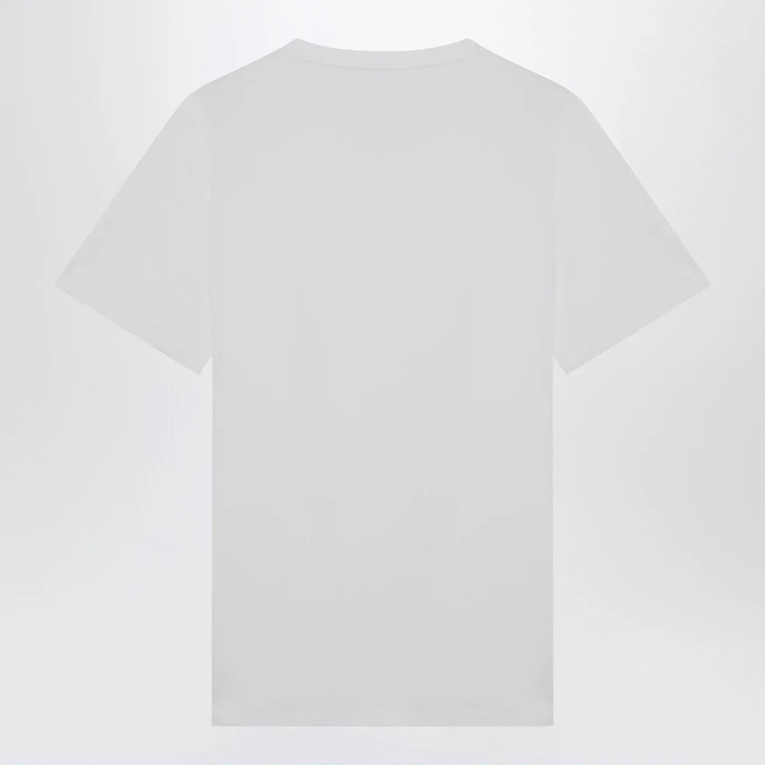 Polo Ralph Lauren - T-shirt white in cotton Custom Slim-Fit Brand Shirts &amp; Tops