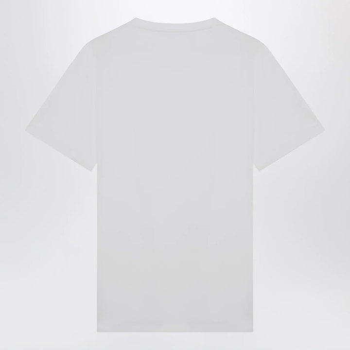 Polo Ralph Lauren - T-shirt white in cotton Custom Slim-Fit Brand Shirts &amp; Tops