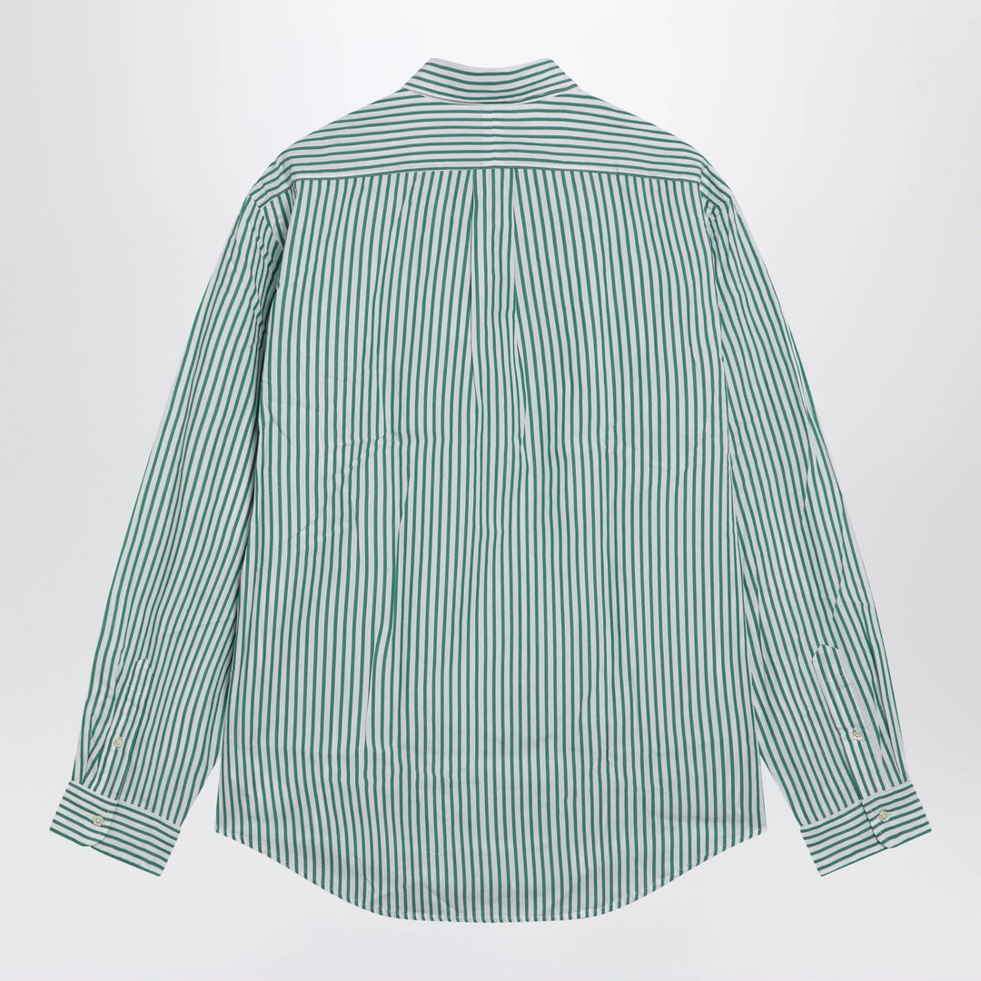 Polo Ralph Lauren - White/green striped Custom-Fit shirt Brand Shirts &amp; Tops