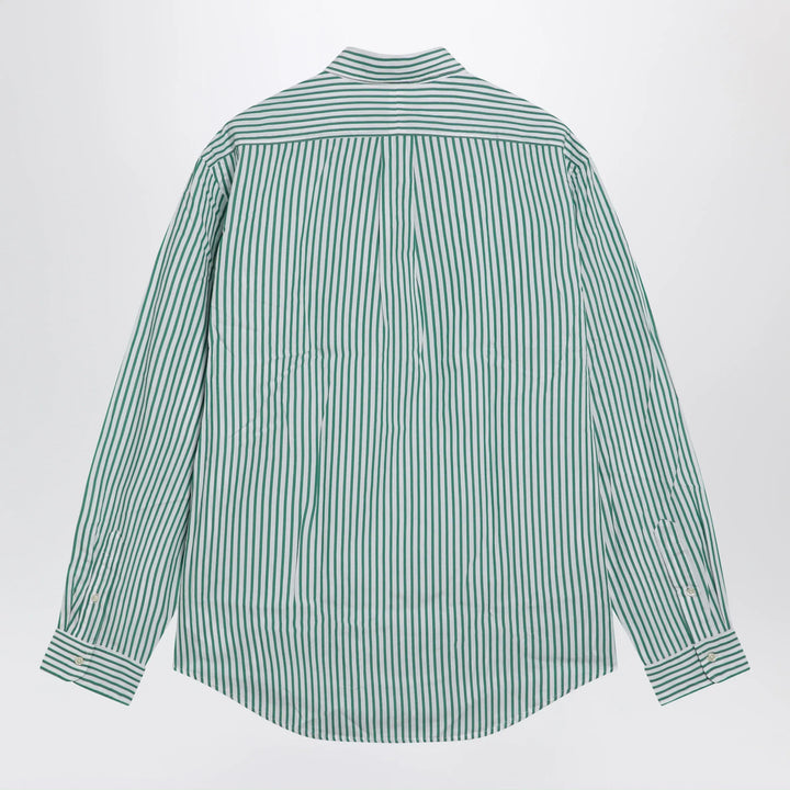 Polo Ralph Lauren - White/green striped Custom-Fit shirt Brand Shirts &amp; Tops
