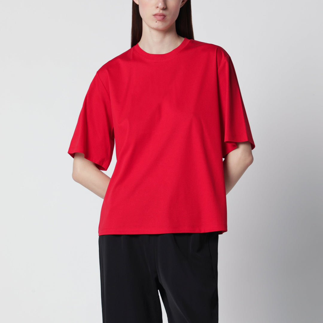 Shirts &amp; Tops Róhe - Red cotton and silk blend T-shirt Brand