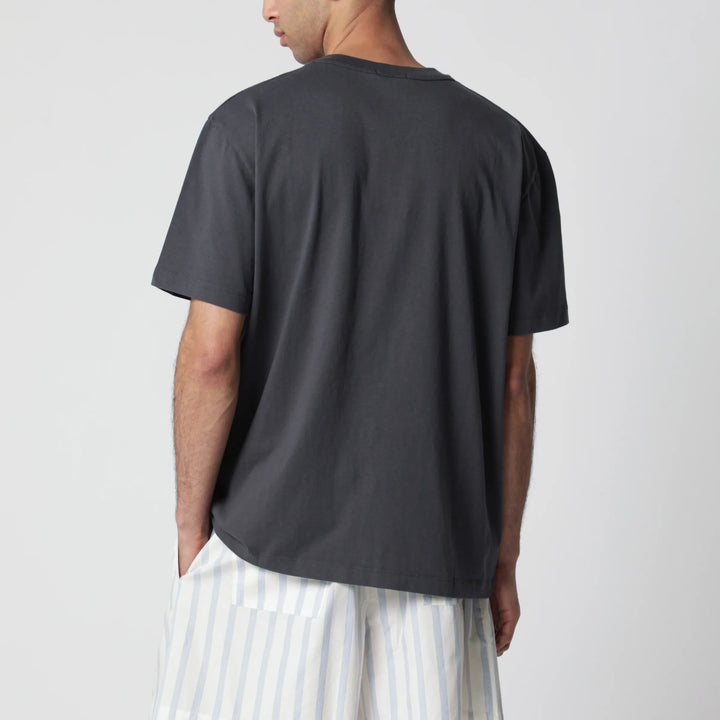 Tekla - Black washed short-sleeve T-shirt Brand Shirts &amp; Tops