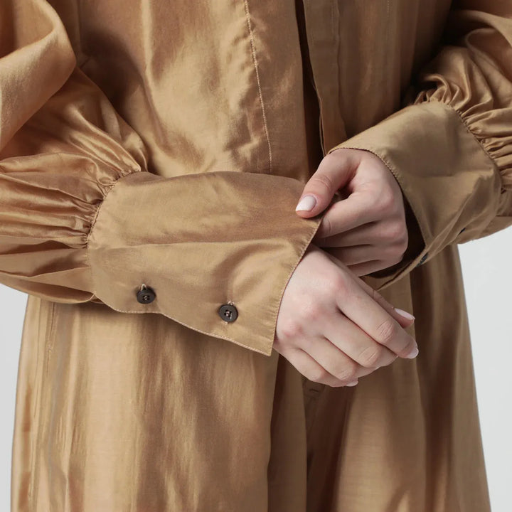 TheLatest - Lightweight muslin blouse in nude Brand Shirts &amp; Tops M