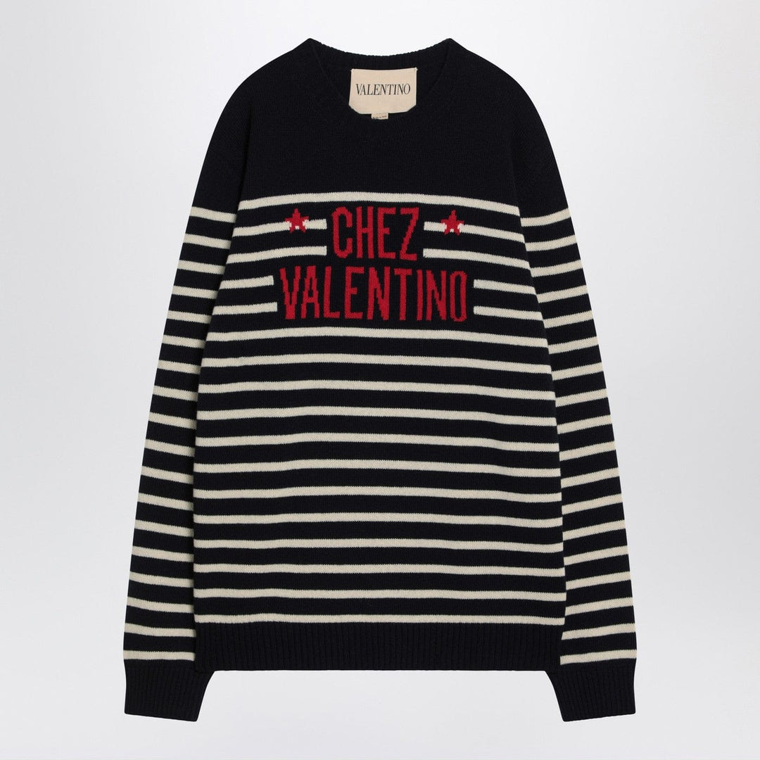 Shirts & Tops Valentino - Sweater with jacquard pattern Chez Valentino Brand