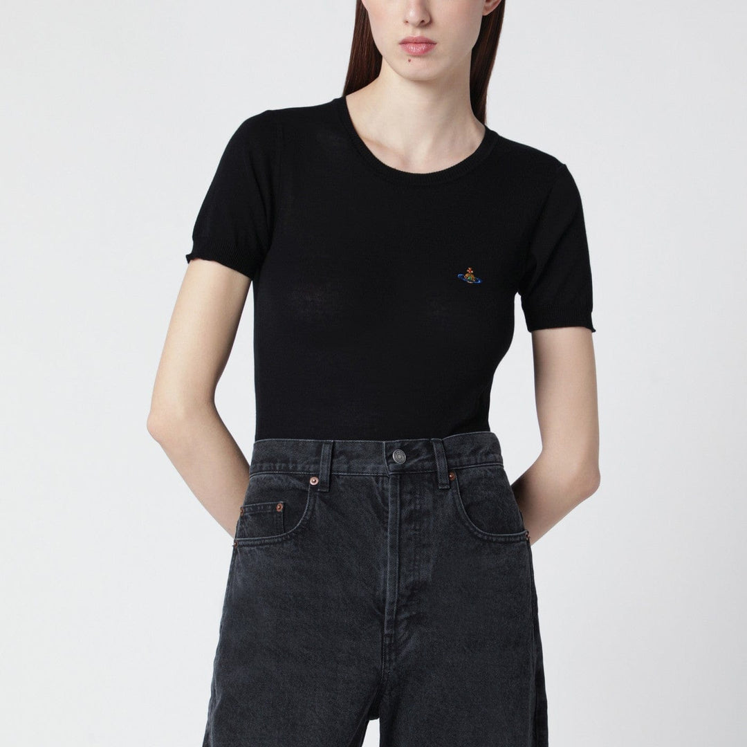 Shirts &amp; Tops Vivienne Westwood - Bea black cotton top Brand