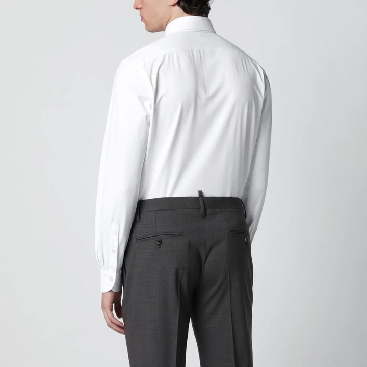 XACUS - Active Tailor Fit shirt white Brand Shirts &amp; Tops