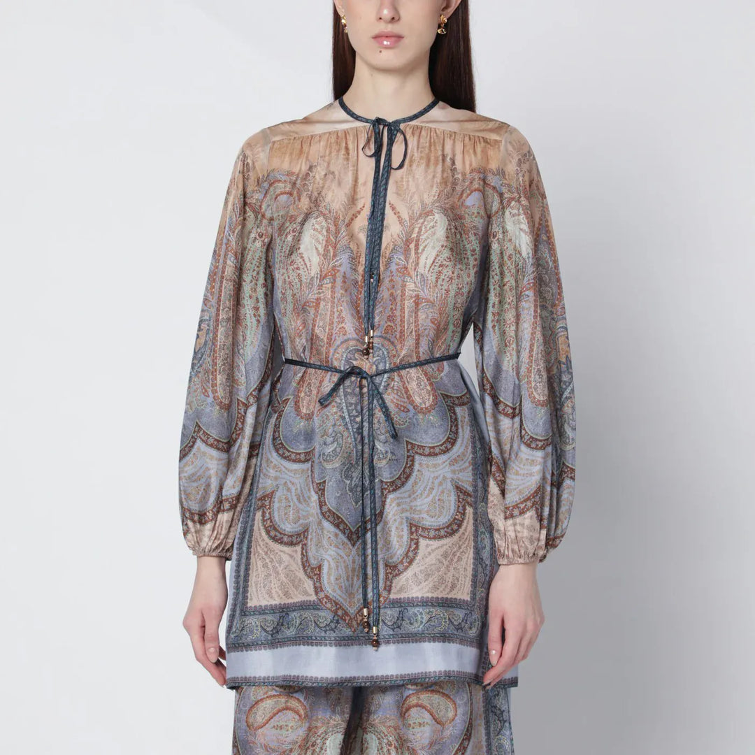 ZIMMERMANN - Wanderlust blouse with tapestry print Brand Shirts &amp; Tops 2