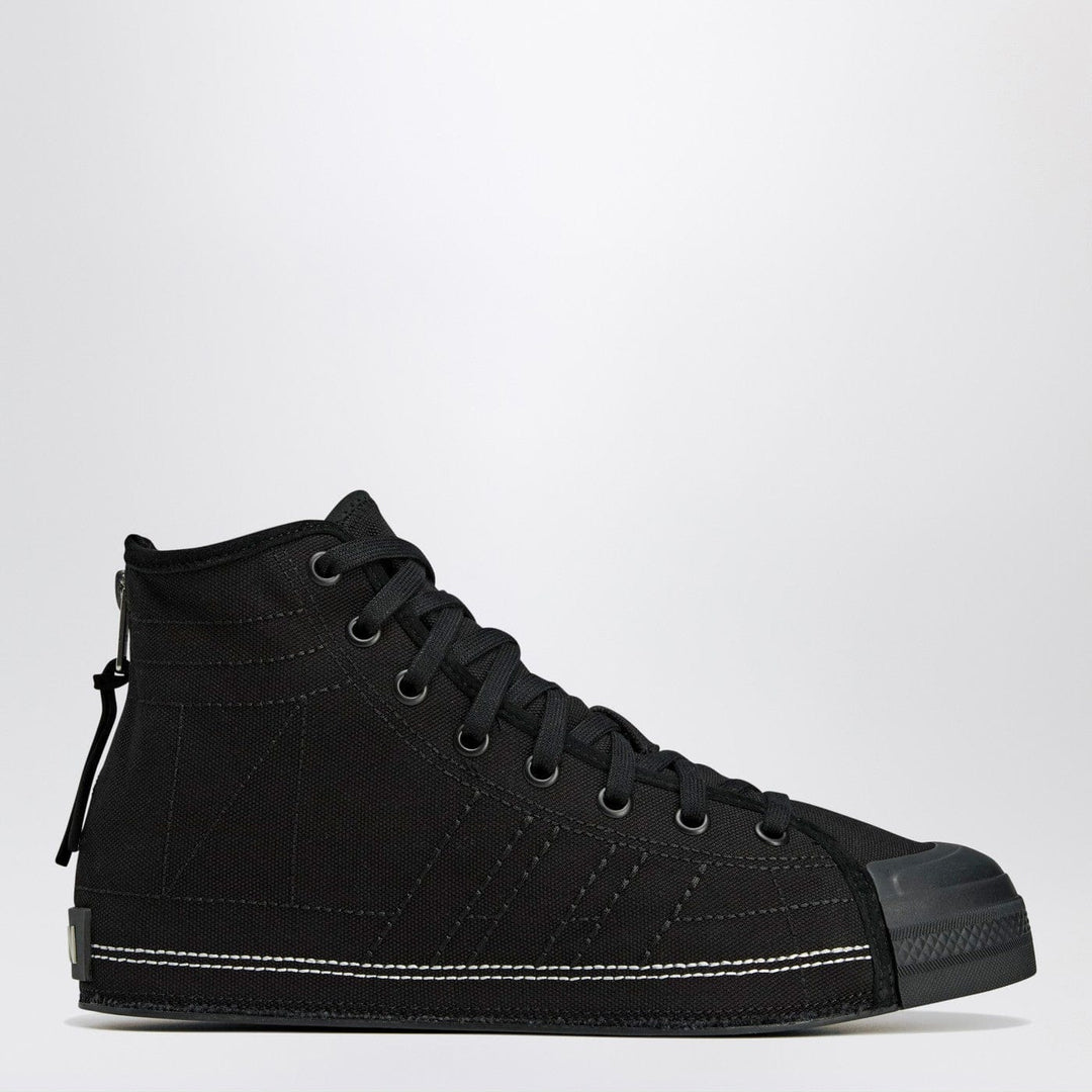 Shoes 10 UK adidas Y-3 X Neighborhood - Black canvas sneakers Brand
