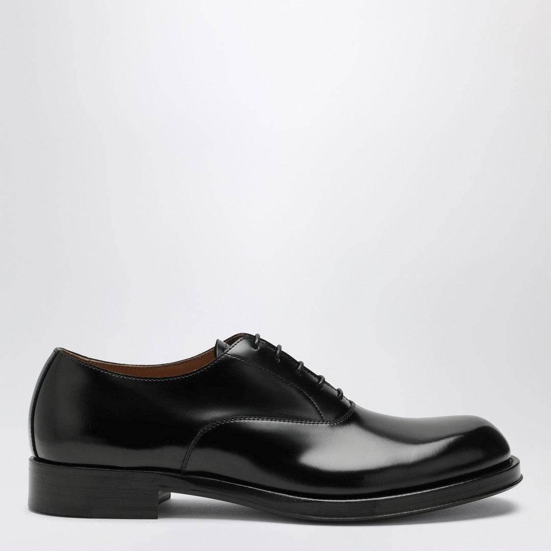 Shoes Dries Van Noten - Black lace-up shoes in leather Brand