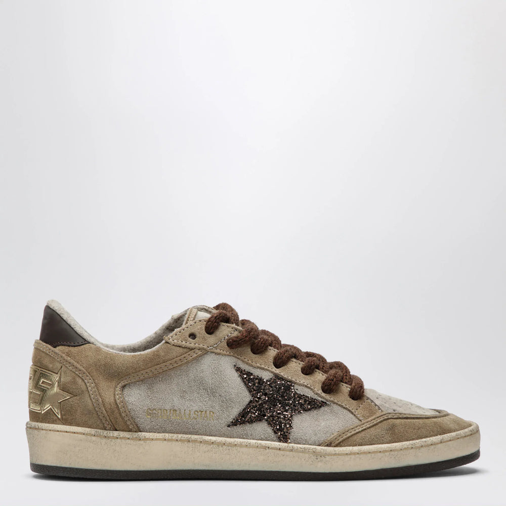 Golden Goose - Ball-Star beige/brown suede Sneakers Brand Shoes 41 IT