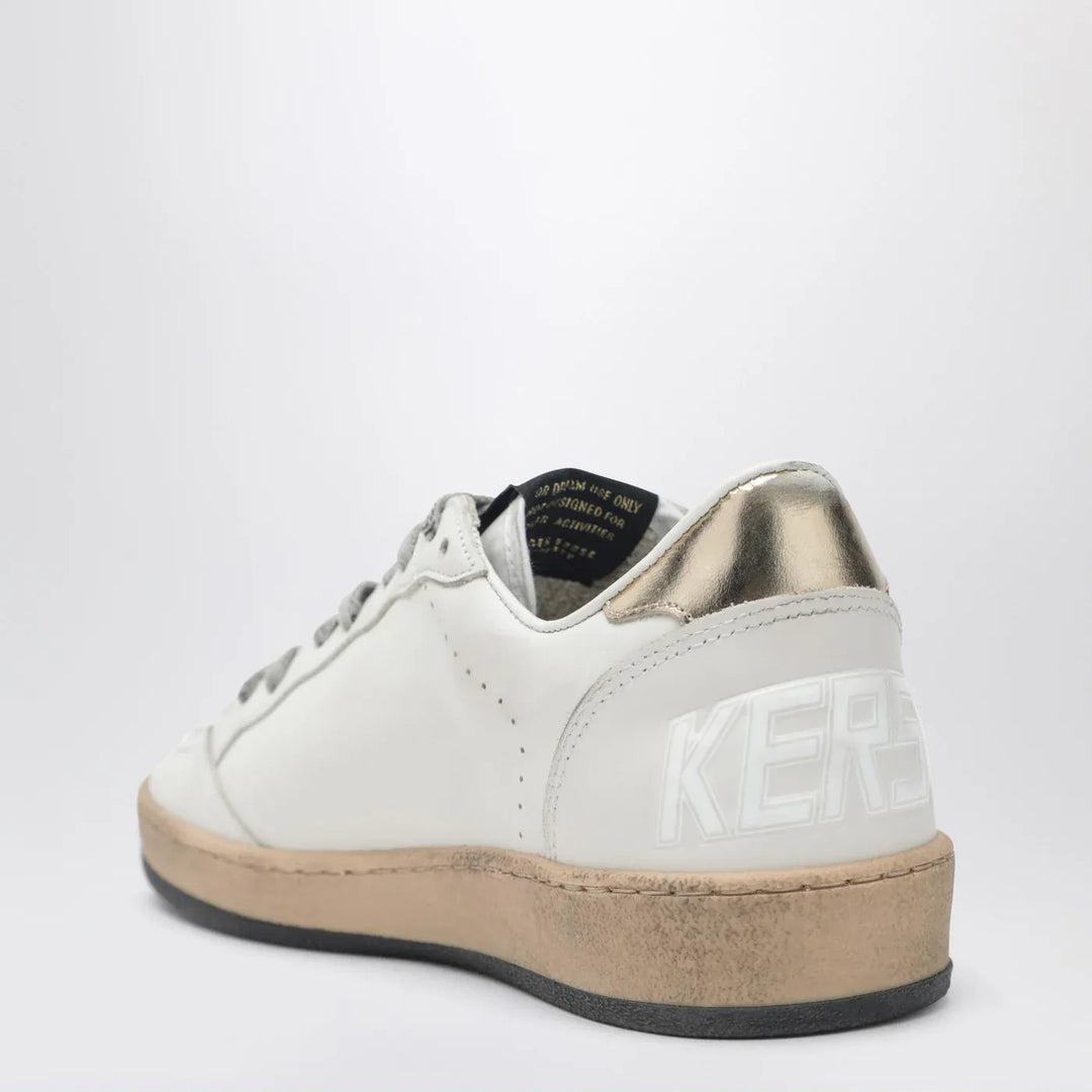 Golden Goose - Sneakers Ball Star white latte/gold Brand Shoes