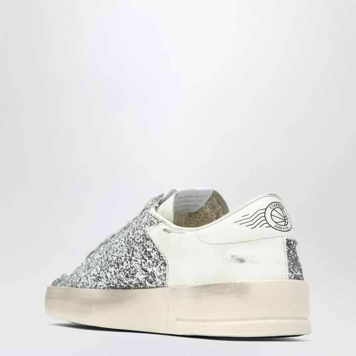 Golden Goose - Stardan white/glitter silver Sneakers Brand Shoes
