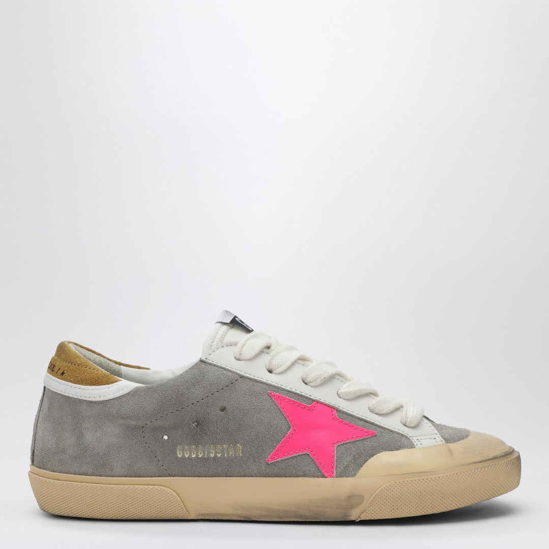 Shoes Golden Goose - Super-Star sneaker in taupe/fuchsia/ochre Brand