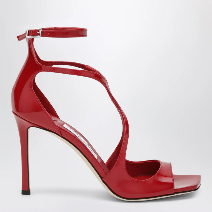 Jimmy Choo - Azia sandals in red patent leather Brand Shoes 36 IT