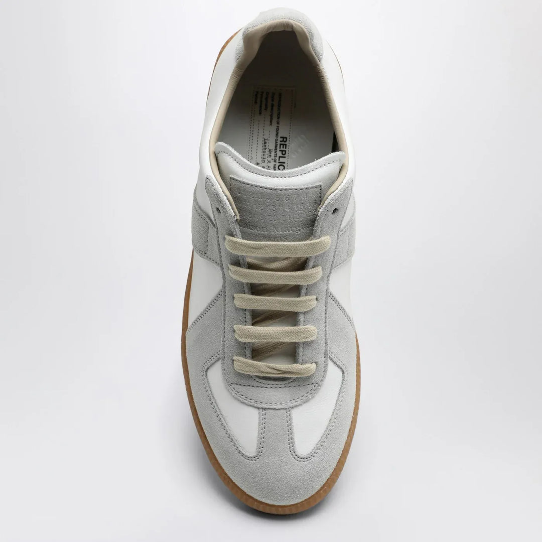 Maison Margiela - Grey and white Replica Sneakers Brand Shoes
