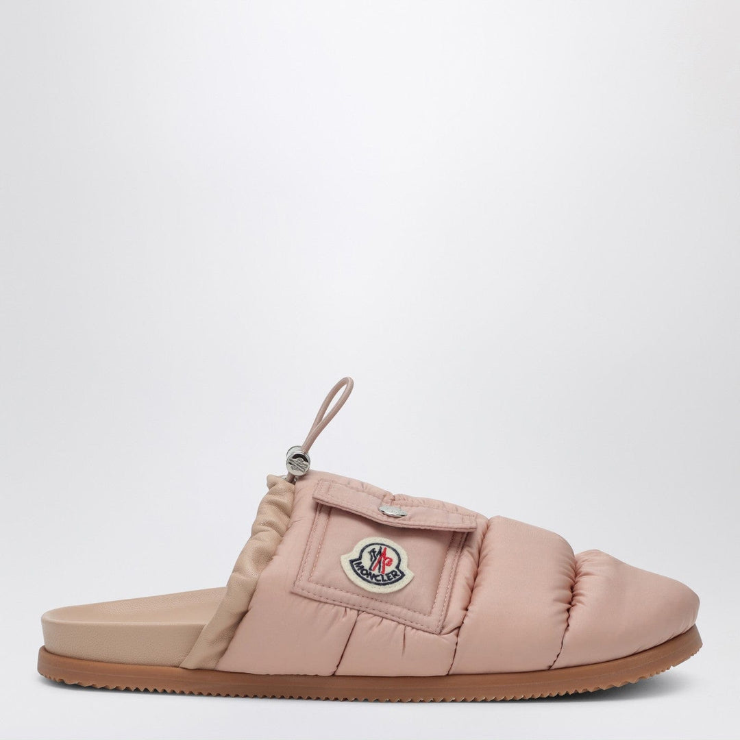Shoes Moncler - Pink nylon mule Mon Pocket Brand