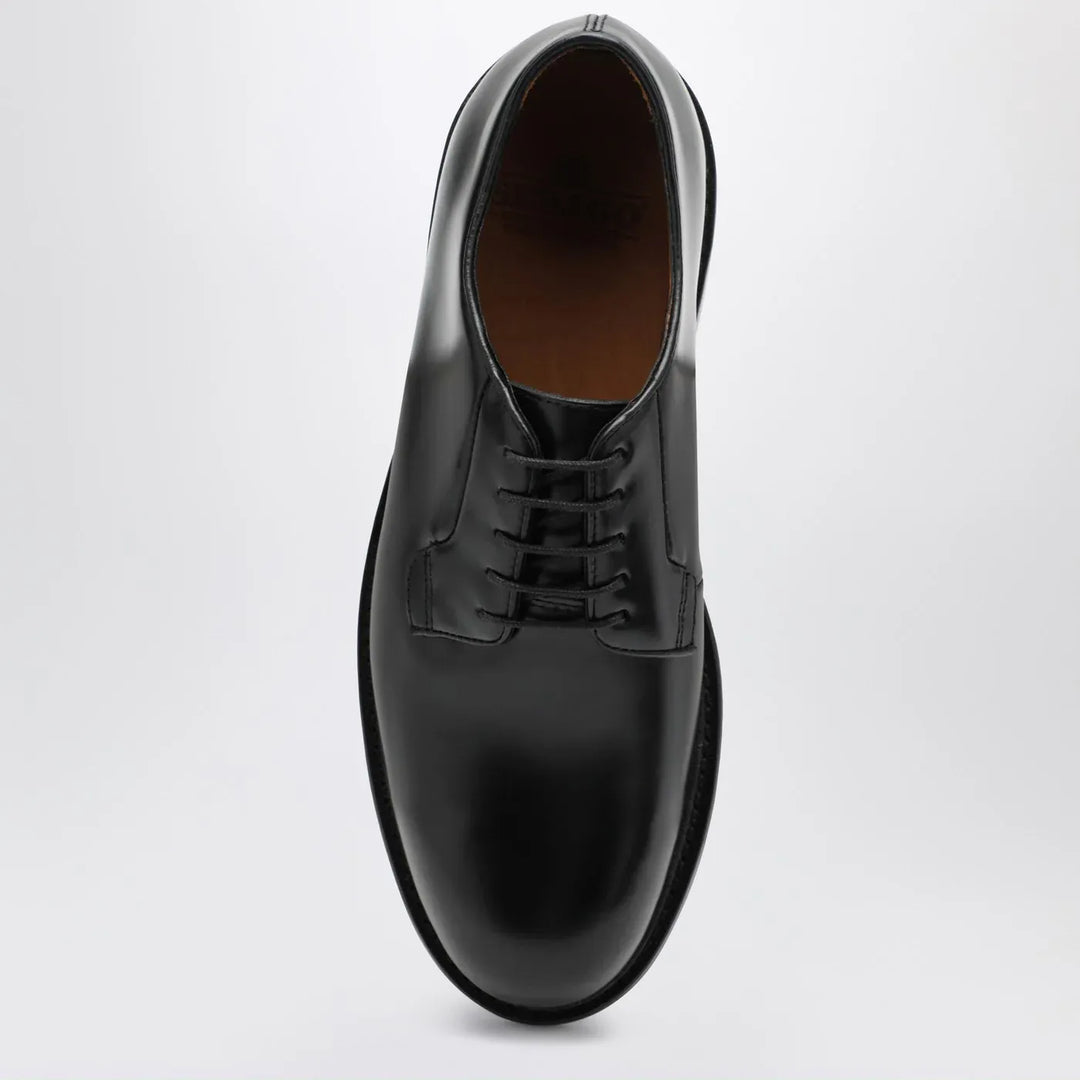 Sebago - Black Milton Gyw derby shoes in leather Brand Shoes