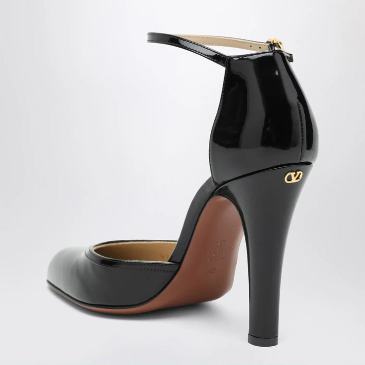 Valentino Garavani - Hi Dolly black patent leather pumps Brand Shoes