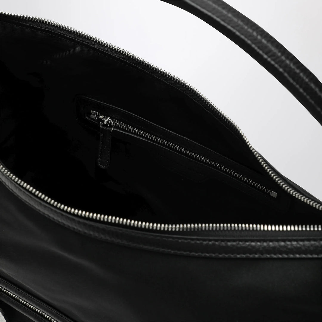 Stella McCartney - Dartmoor shoulder bag in ECONYL, ultra black Brand Shoulder Bag U