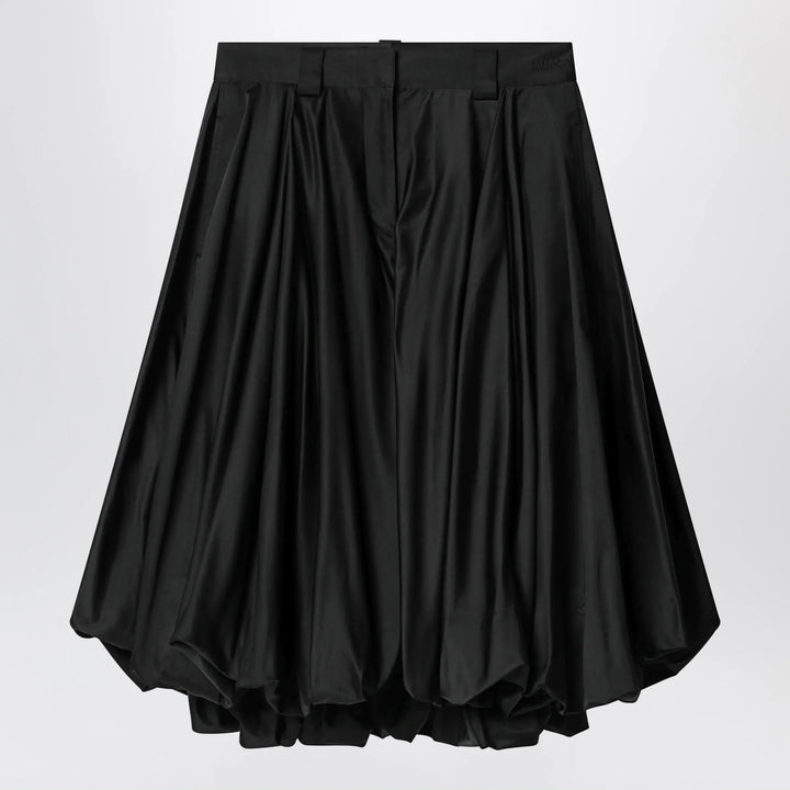 Balenciaga - Black balloon skirt in silk blend Brand Skirts 36  FR