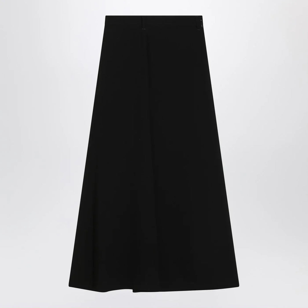 Balenciaga - Draped black skirt in crêpe Brand Skirts 36  FR