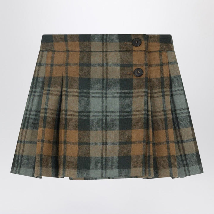 Skirts 4 Bonpoint - Talissa kilt skirt in wool with check pattern Brand