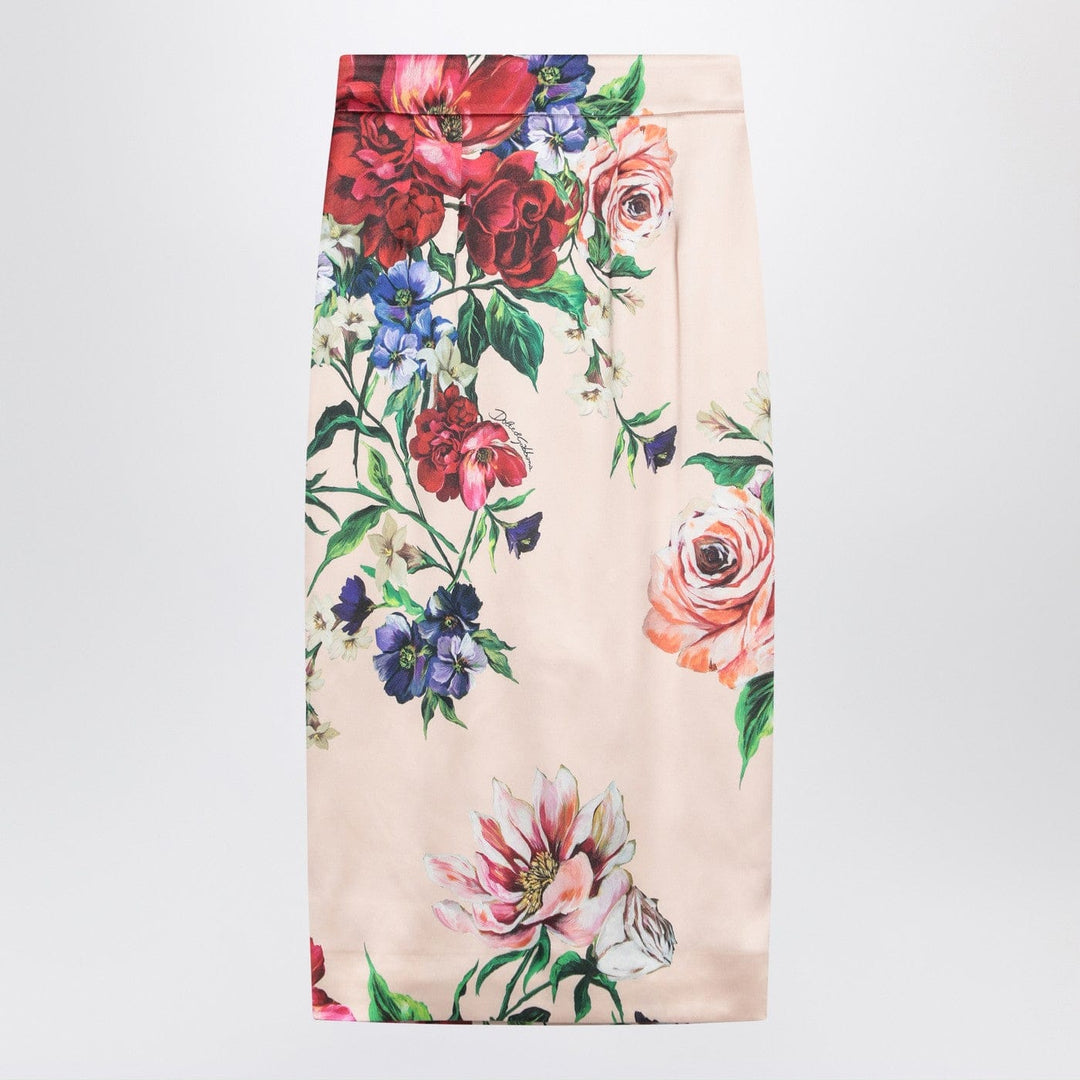 Skirts 40  IT Dolce&amp;Gabbana - Longuette skirt with floral print Brand