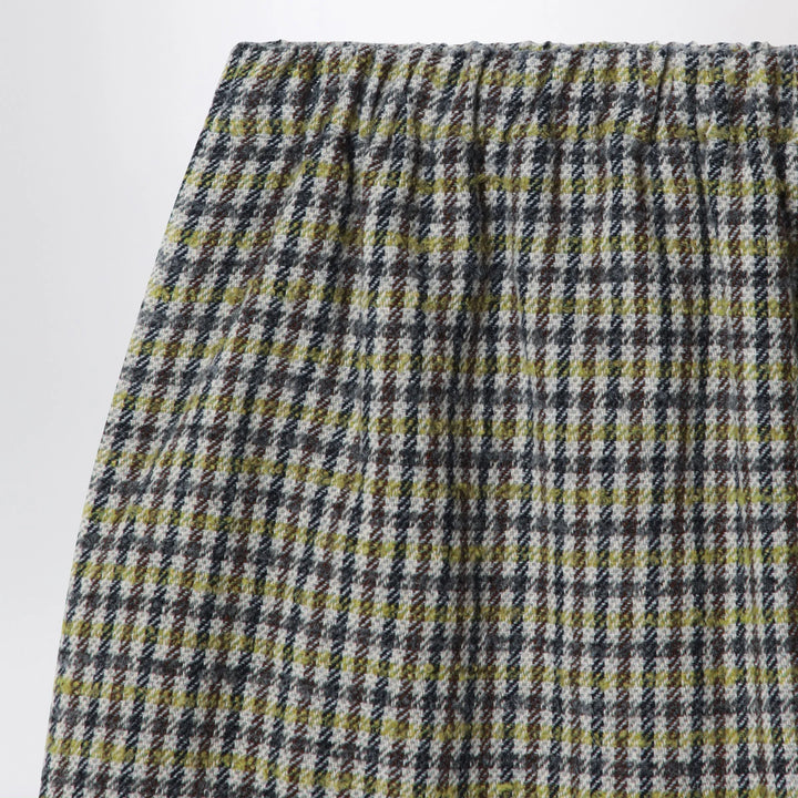 Douuod - Checked skirt in a wool blend Brand Skirts