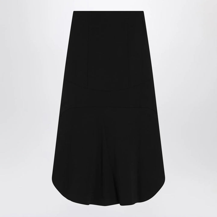 Givenchy - Black Milan stitch skirt with buttons Brand Skirts S