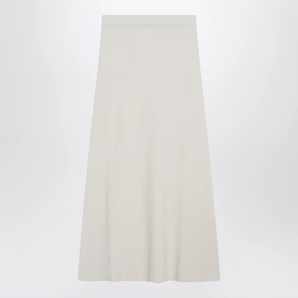 Max Mara - Ivory skirt in stretch cashmere knit Brand Skirts M
