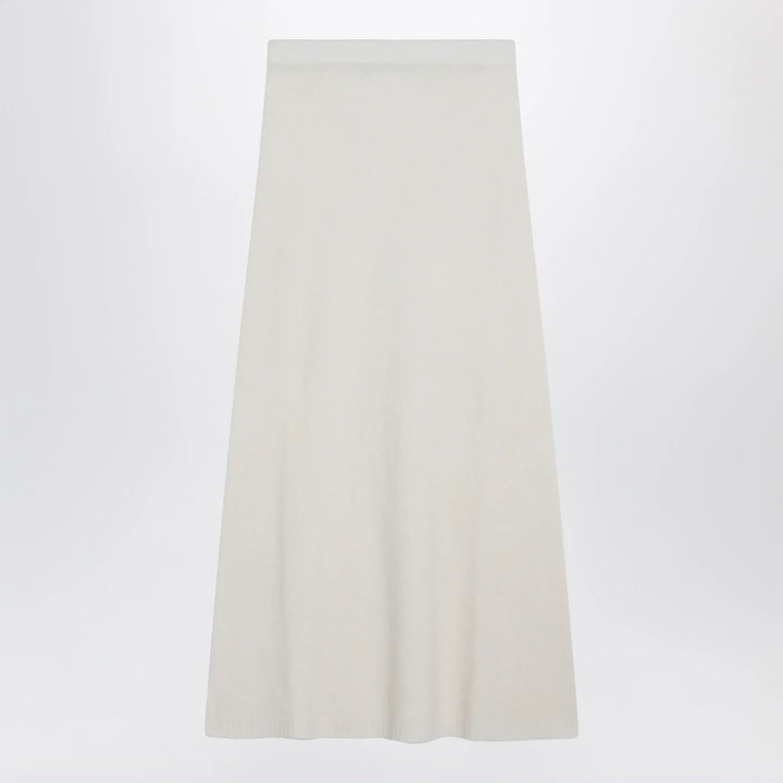 Max Mara - Ivory skirt in stretch cashmere knit Brand Skirts M