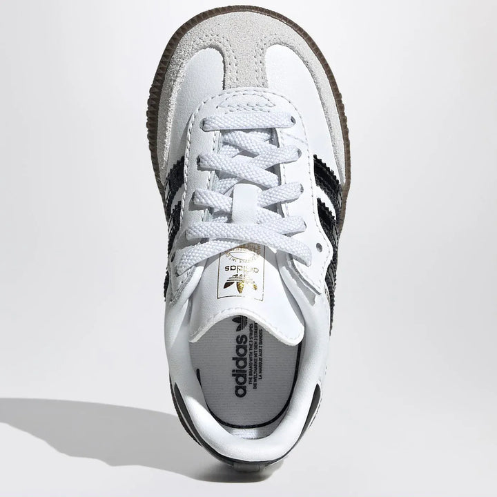 adidas Originals - Samba white/black Sneakers with elastic laces Brand Sneakers 26