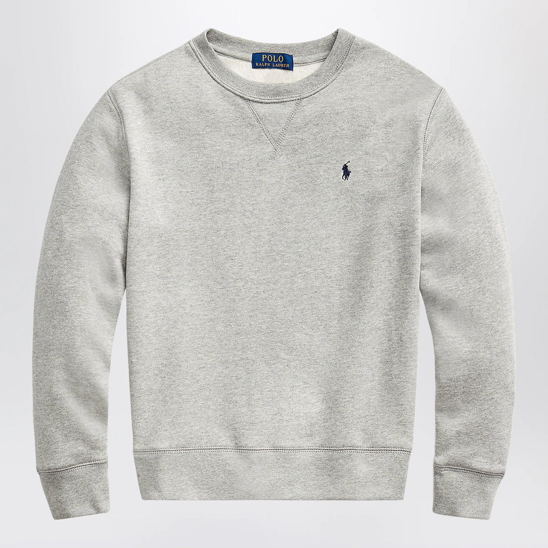 Polo Ralph Lauren - Grey cotton-blend sweatshirt Brand Sweatshirt S