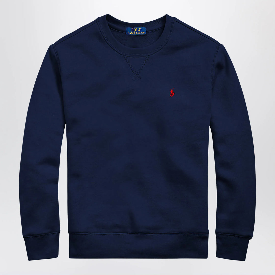 Polo Ralph Lauren - Navy blue cotton blend sweatshirt Brand Sweatshirt S