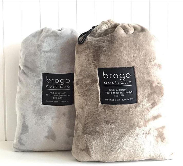 Brogo Throws Brogo Microfibre Supersoft Throw Mocha Brand