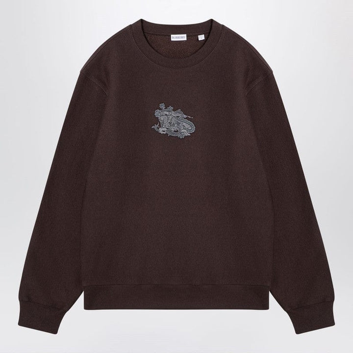 Burberry Topwear L Burberry Brown crewneck sweatshirt with logo Burberry Brown crewneck sweatshirt with logo Brand
