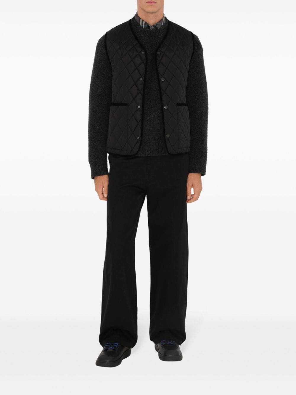 Burberry Topwear L Burberry Sweaters Black Burberry Sweaters Black Brand