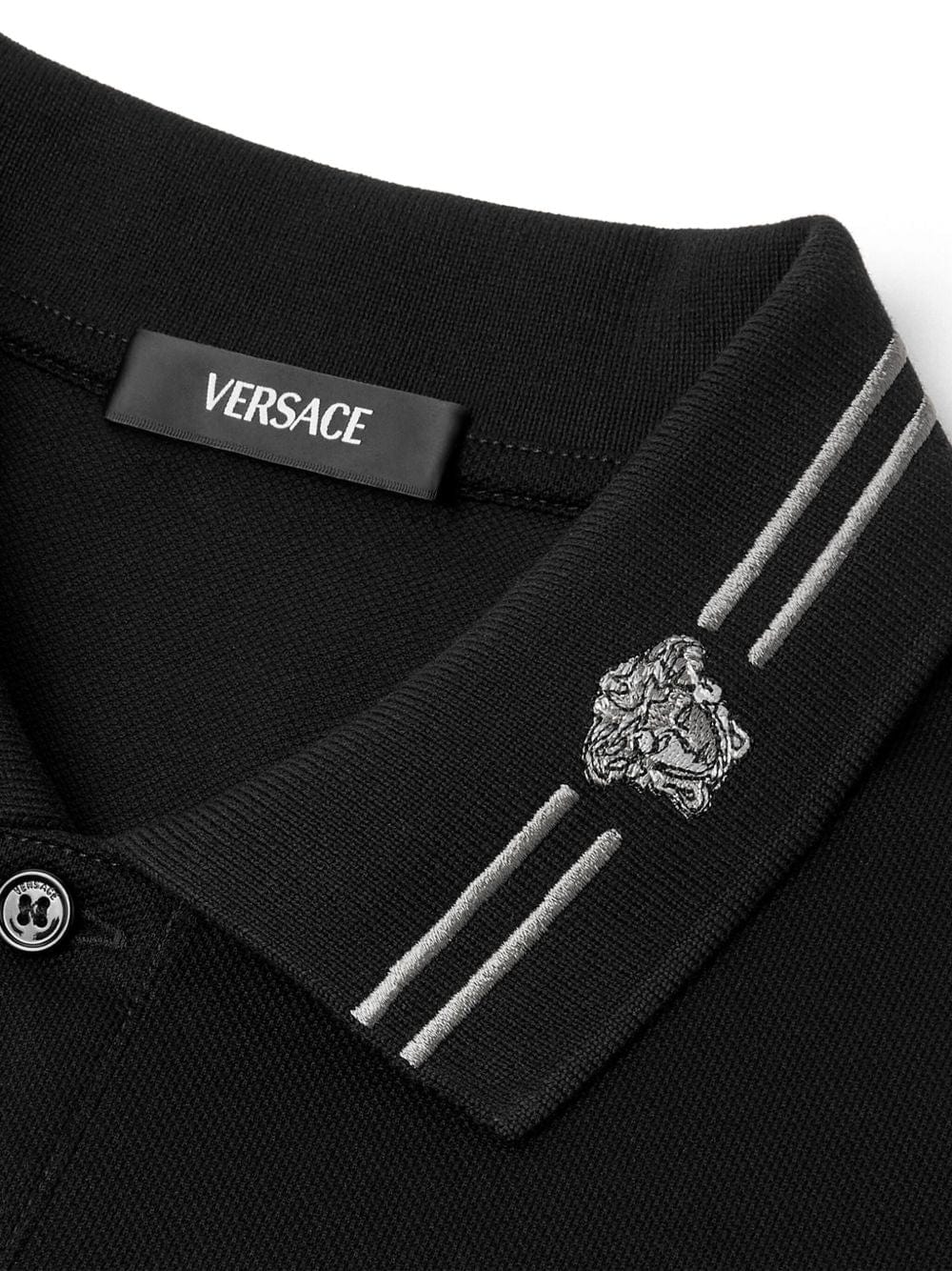 Versace Topwear L Versace T-shirts and Polos Black Versace T-shirts and Polos Black Brand