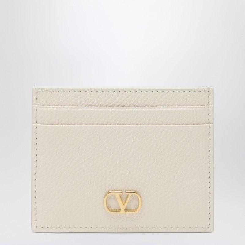 Wallets &amp; Money Clips Valentino - Ivory Vlogo Signature card holder - One size Brand