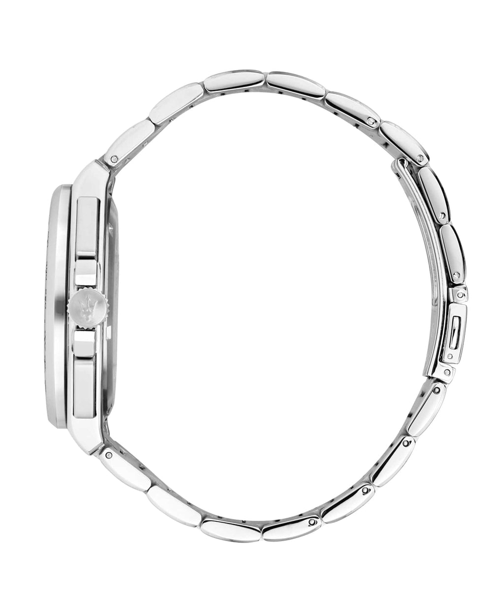 Watch Maserati Velocita 43mm Chrono Blue Dial Stainless Steel Strap Watch Brand