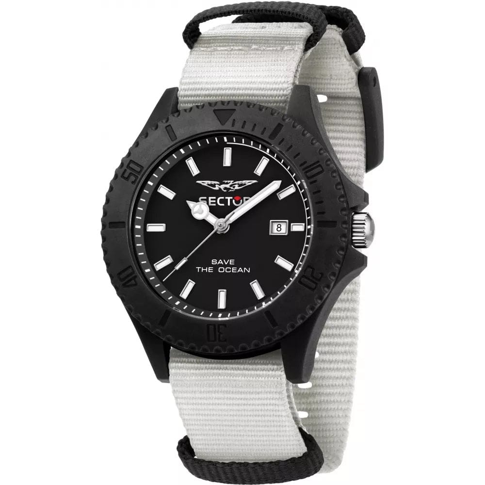 Sector Watch Sector Save The Ocean White Nato Watch Brand
