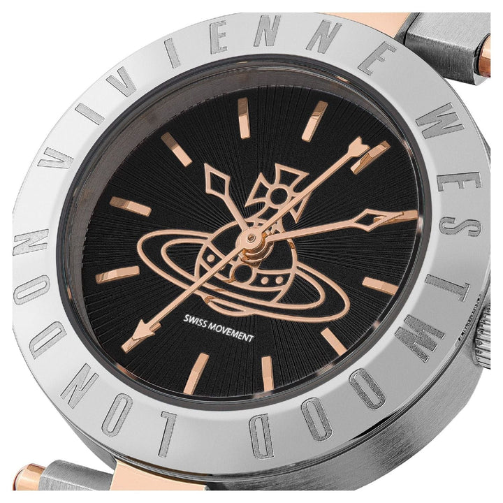 Vivienne Westwood Watch Vivienne Westwood Westbourne Orb Watch Black Dial Vivienne Westwood Women's Watch I Westbourne Orb Black Dial I Silver  Brand