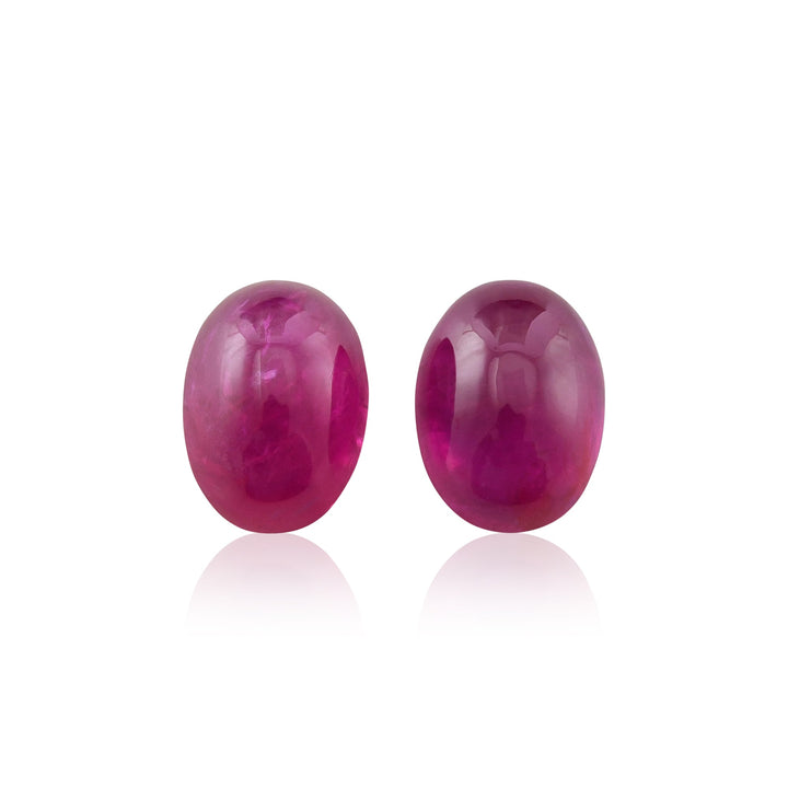 3.45 Carat Red Oval Ruby