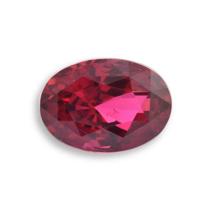 2.44 Carat Red  Oval Ruby GIA