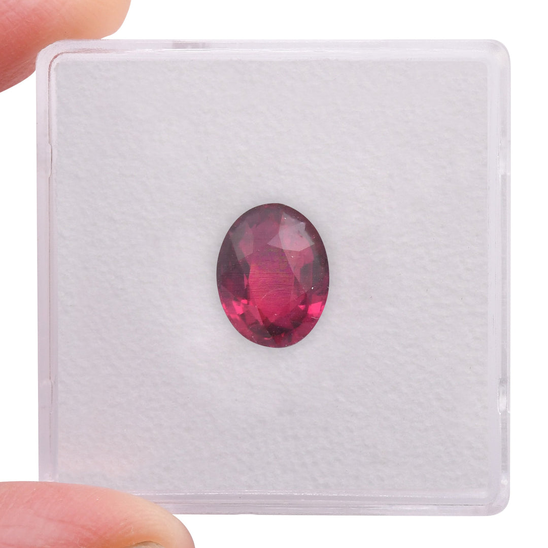 2.03 Carat Red MOZAMBIQUE Oval Ruby CD