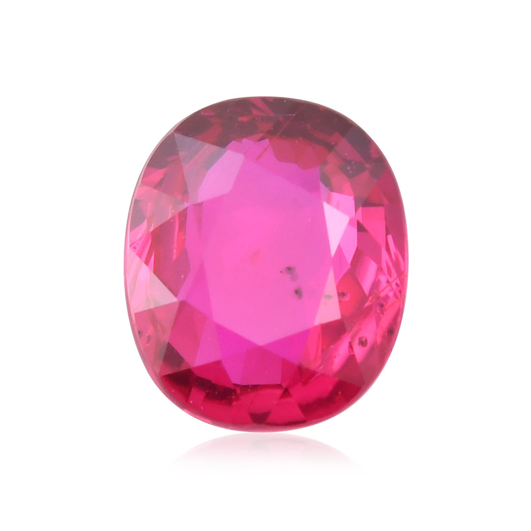 2.02 Carat Red MOZAMBIQUE  Oval Ruby GRS