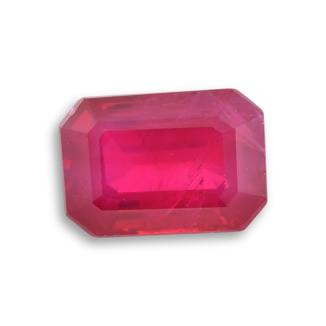 1.76 Carat Red BURMESE Emerald Ruby CD